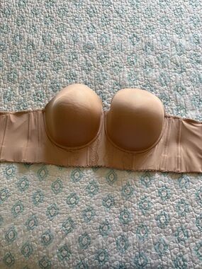 Parfait Strapless Bra 42G Nude | Multiway Bustier Corset Style | Full Coverage